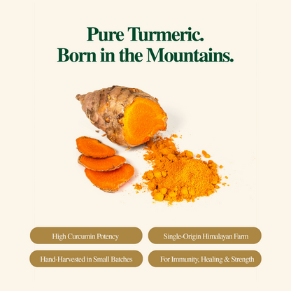 Premium Turmeric Powder - High Curcumin (9–12%)
